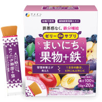 雜果補鐵啫喱棒(藍莓味) , 200克 (10克 x 20包)